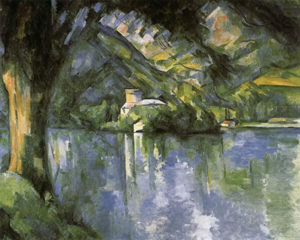 Paul Cezanne Lake Annecy china oil painting image